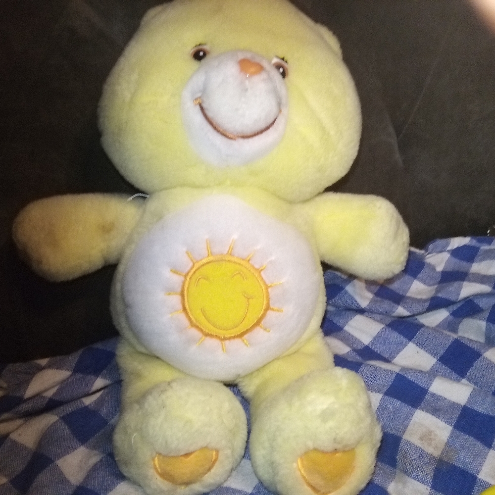 Yellow Plush Bear Toy
